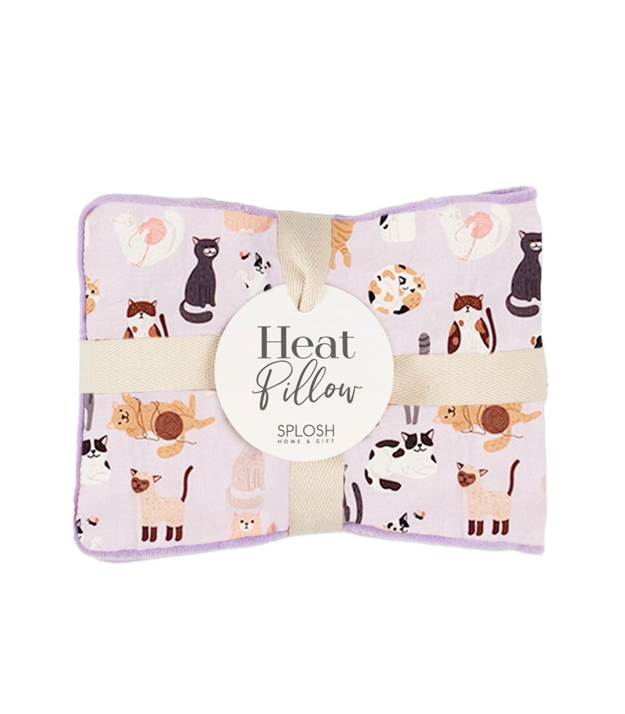 ‘Curious Cats’ Heat Pillow