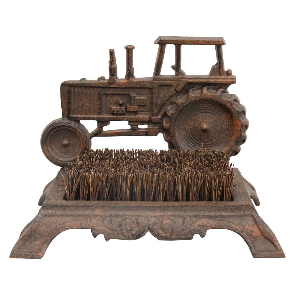 Cast Iron Tractor Boot Brush