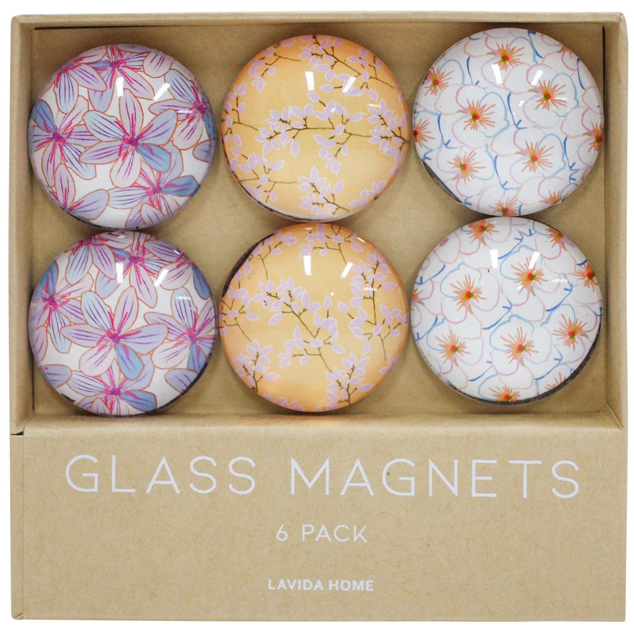 Spring Glass Magnets