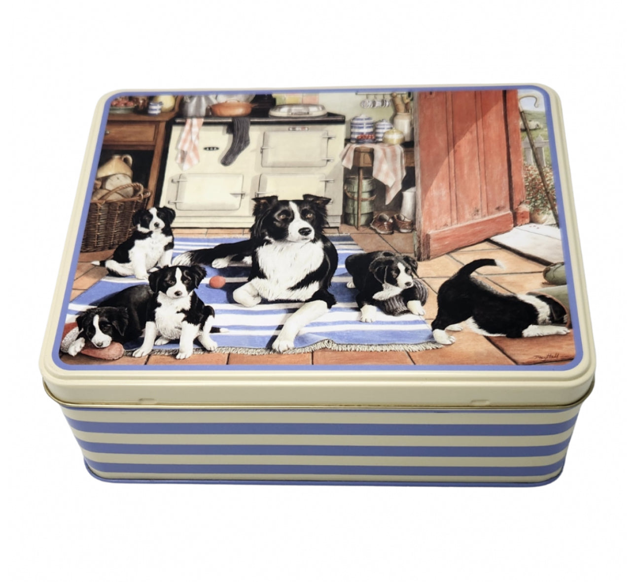 ***PRE-ORDER*** Border Collie Biscuit Tin