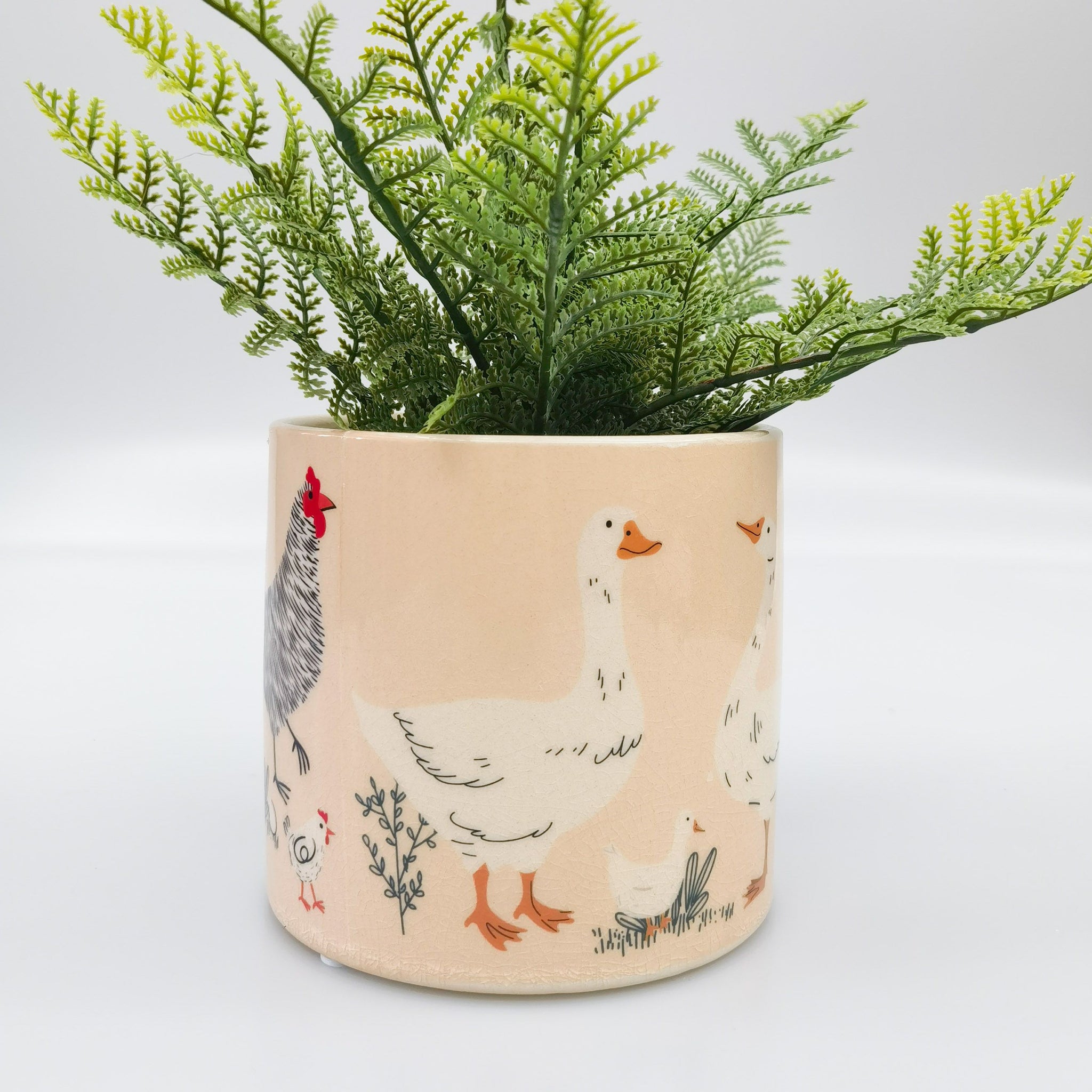 Feathered Friends Planter