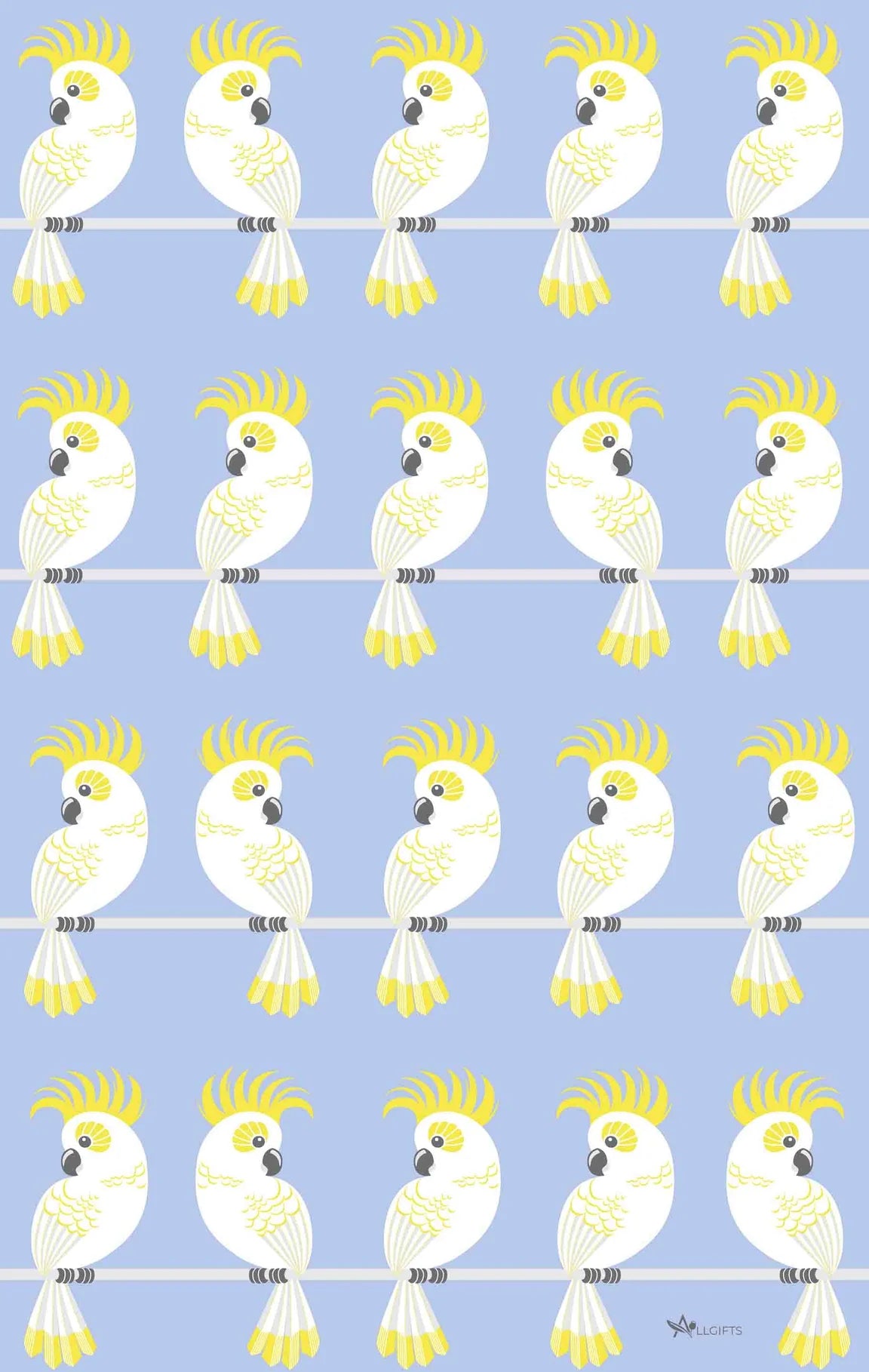 Cockatoo Tea Towel