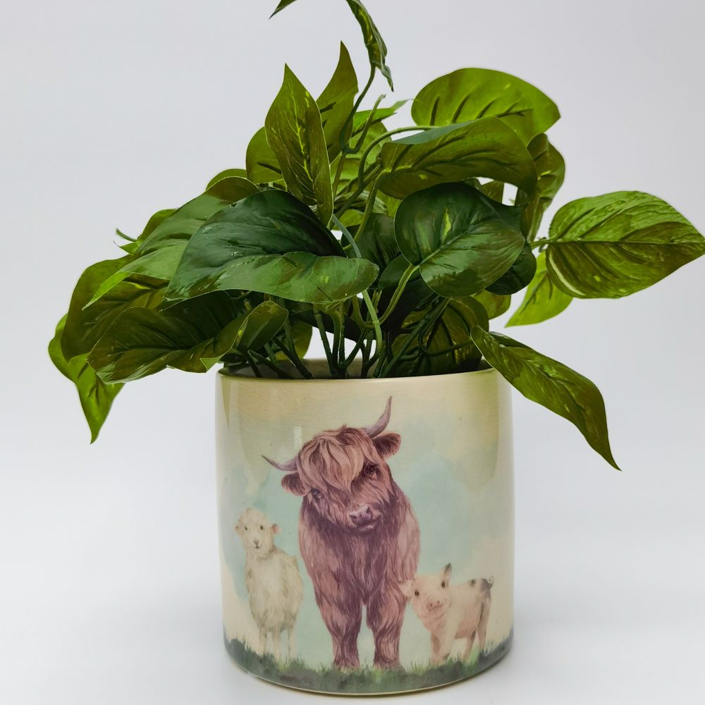 Harry Highland & Friends Planter