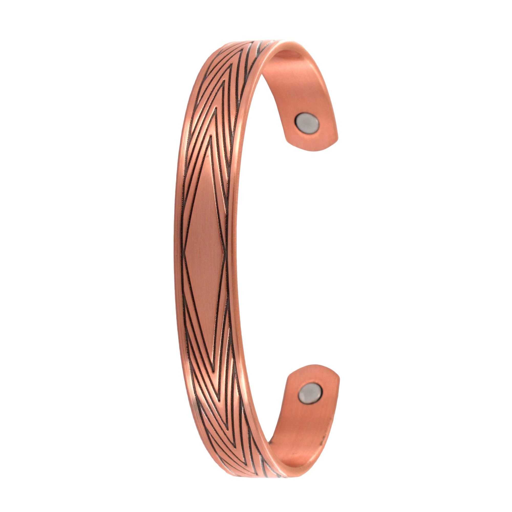 Copper Bracelet - Diamond