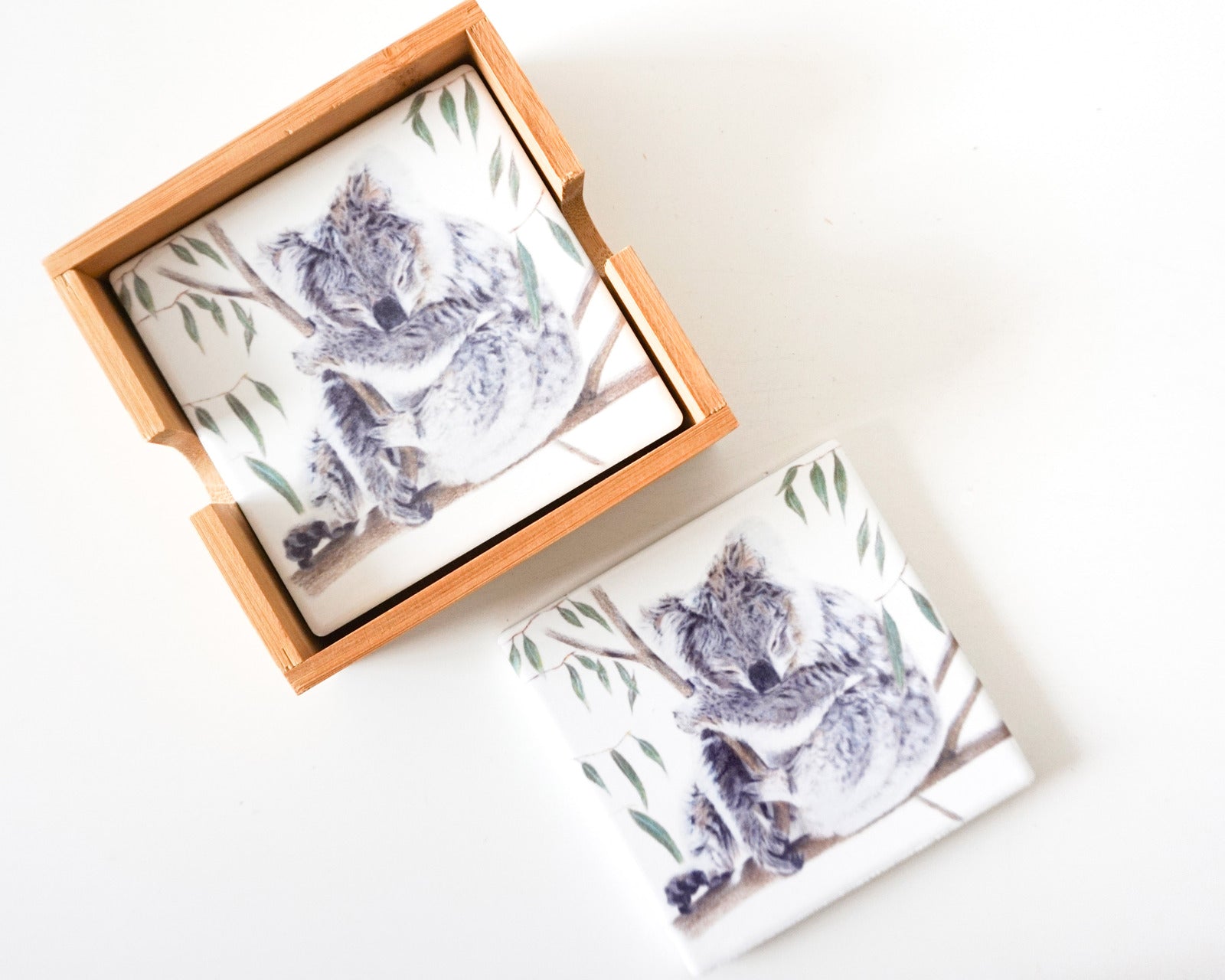 Koala Coaster Set