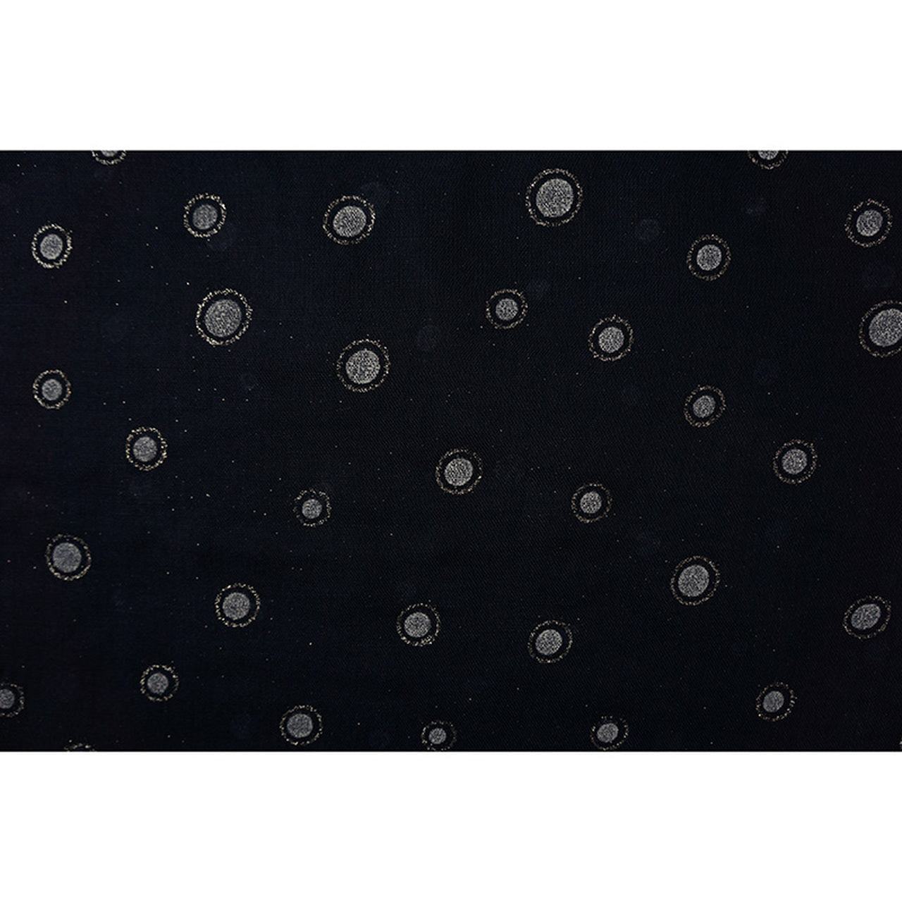 Navy Halo Spot Scarf