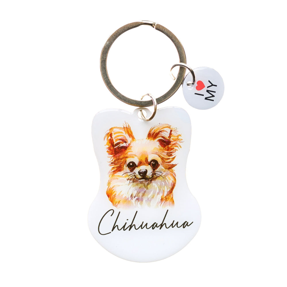 Chihuahua Keyring