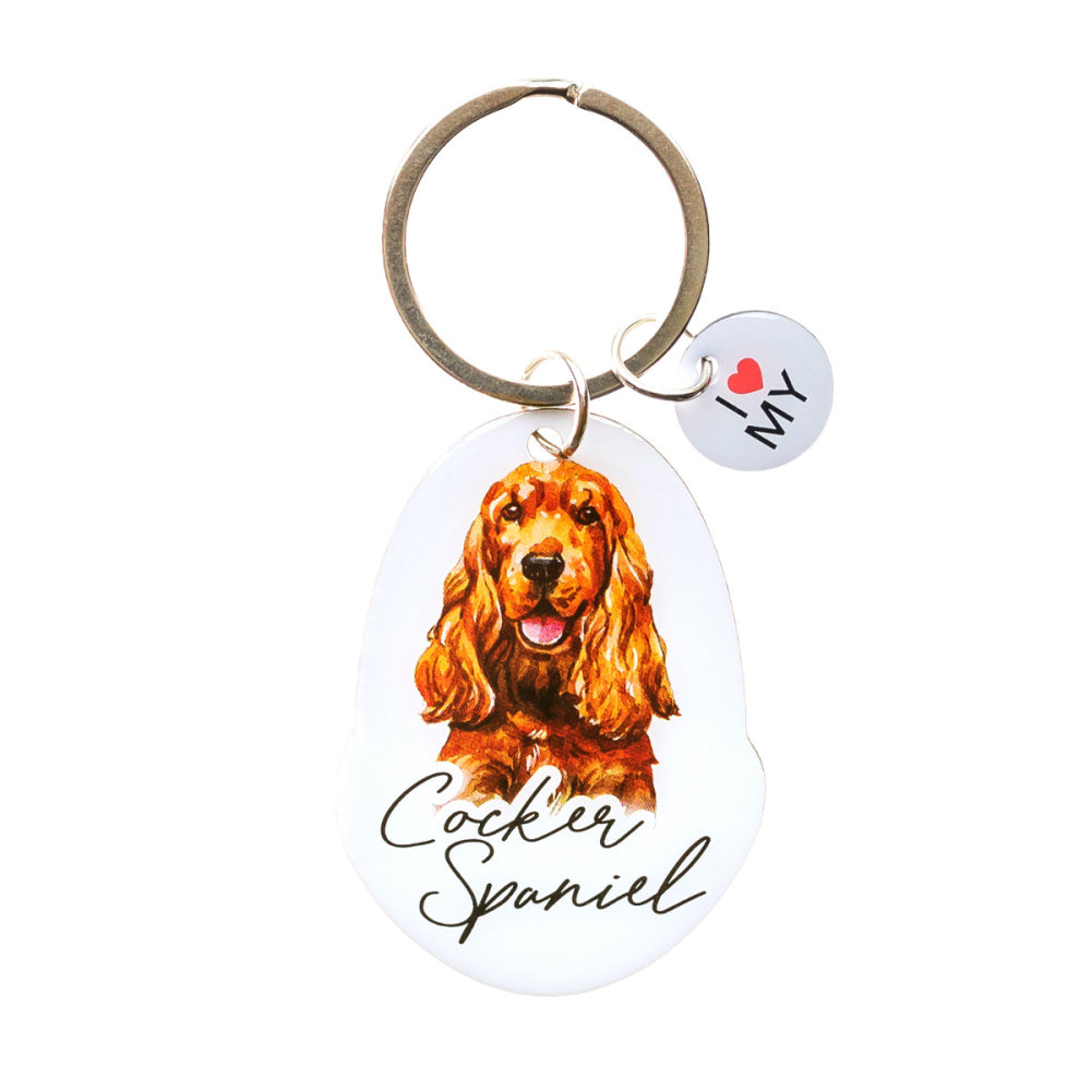 Cocker Spaniel Keyring