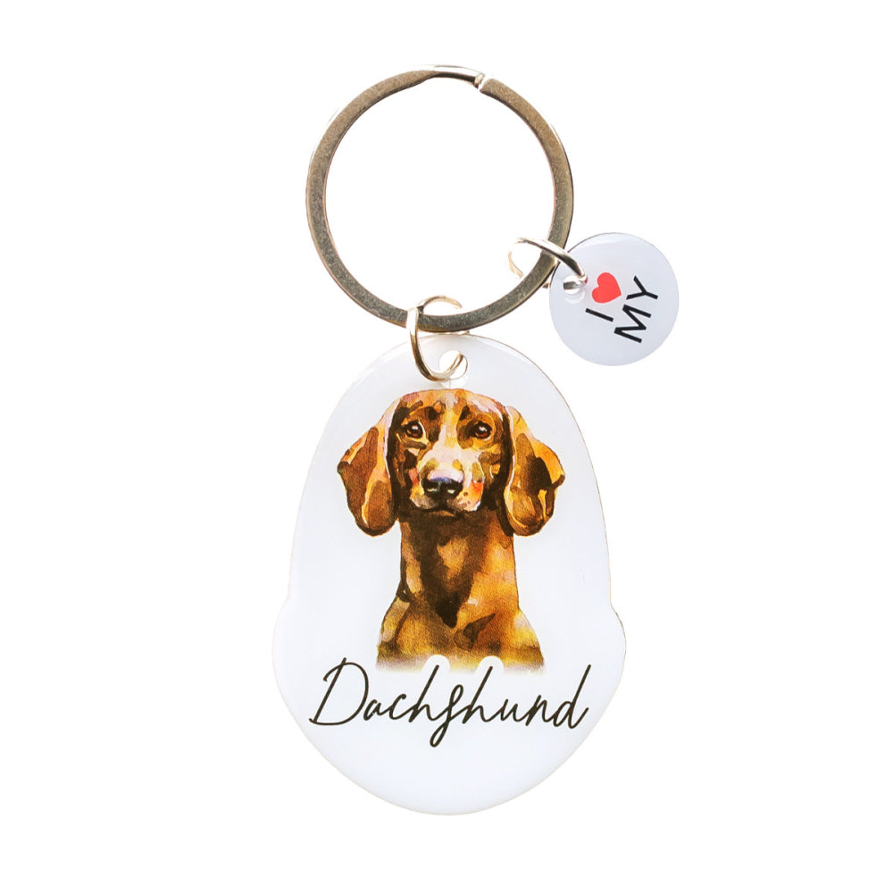 Dachshund Keyring