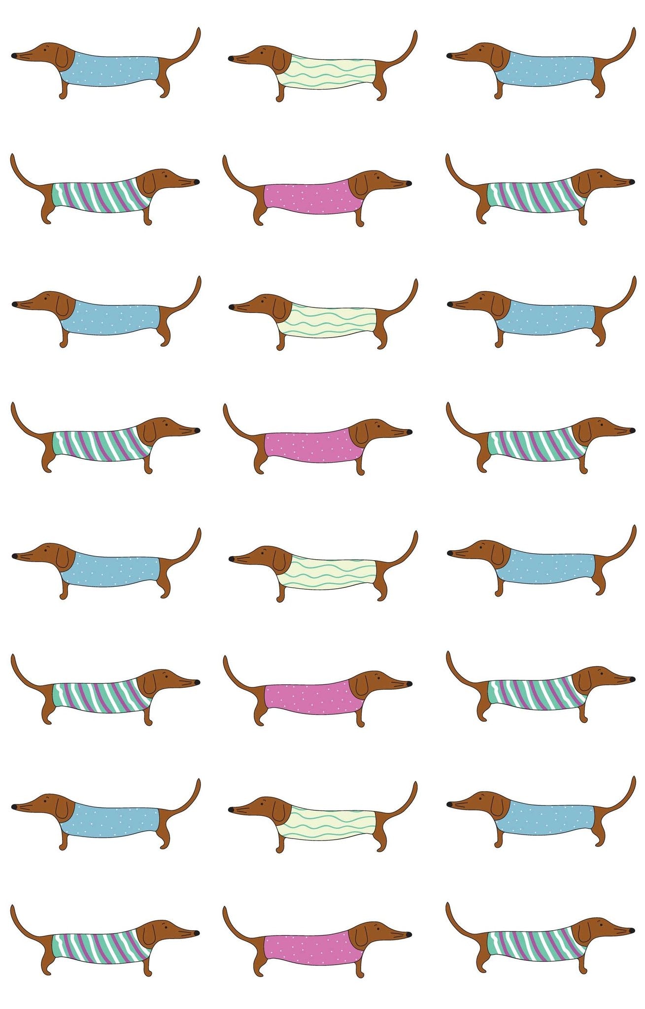 Dachshund Tea Towels