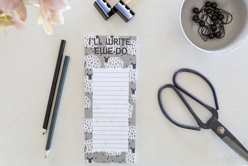 'I'll Write, Ewe Do' Jotter Note Pad