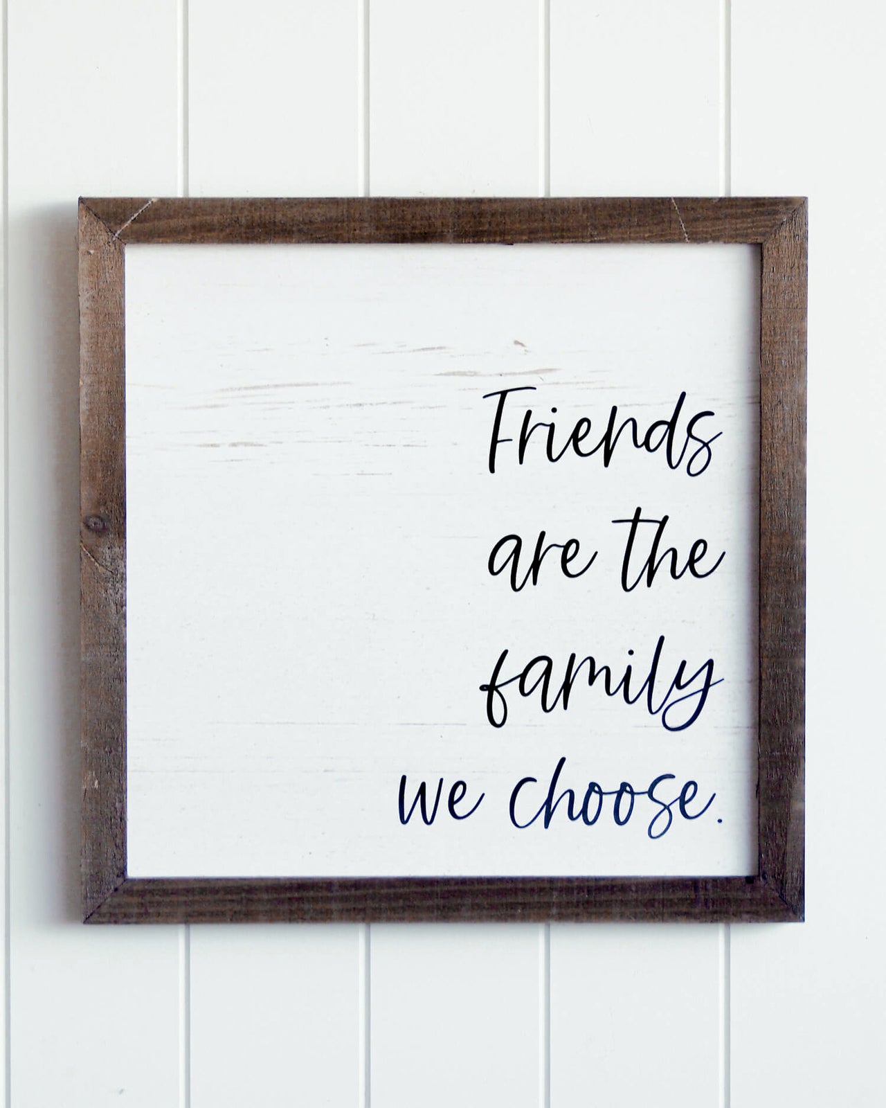 'Friends Are Family' - Wall Art