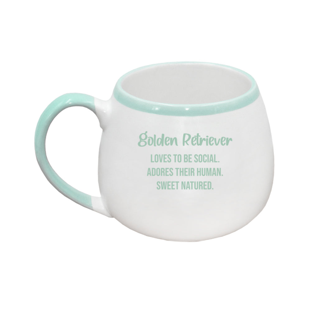 Painted Pet Golden Retriever Mugs
