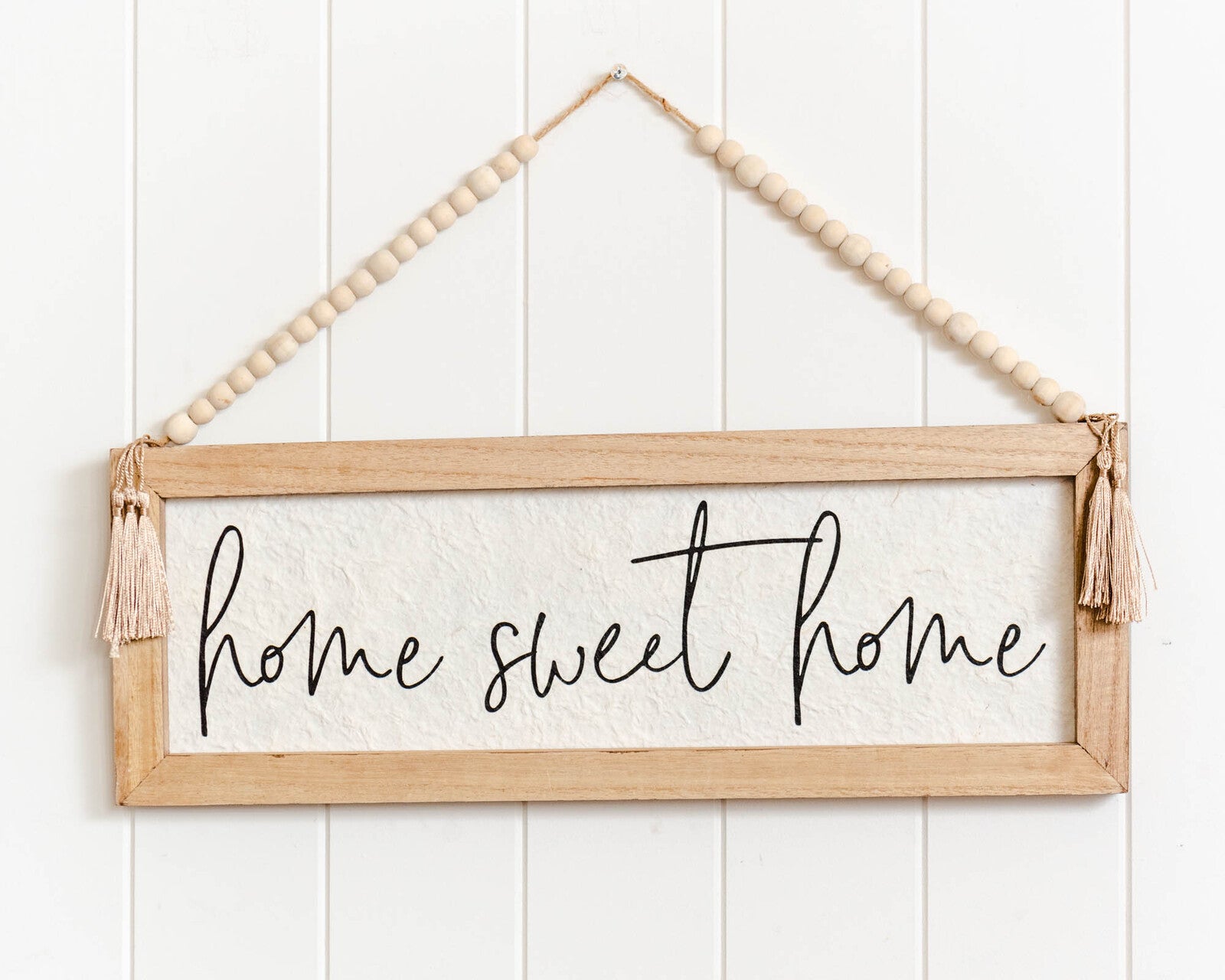 'Home Sweet Home' - Wooden Art