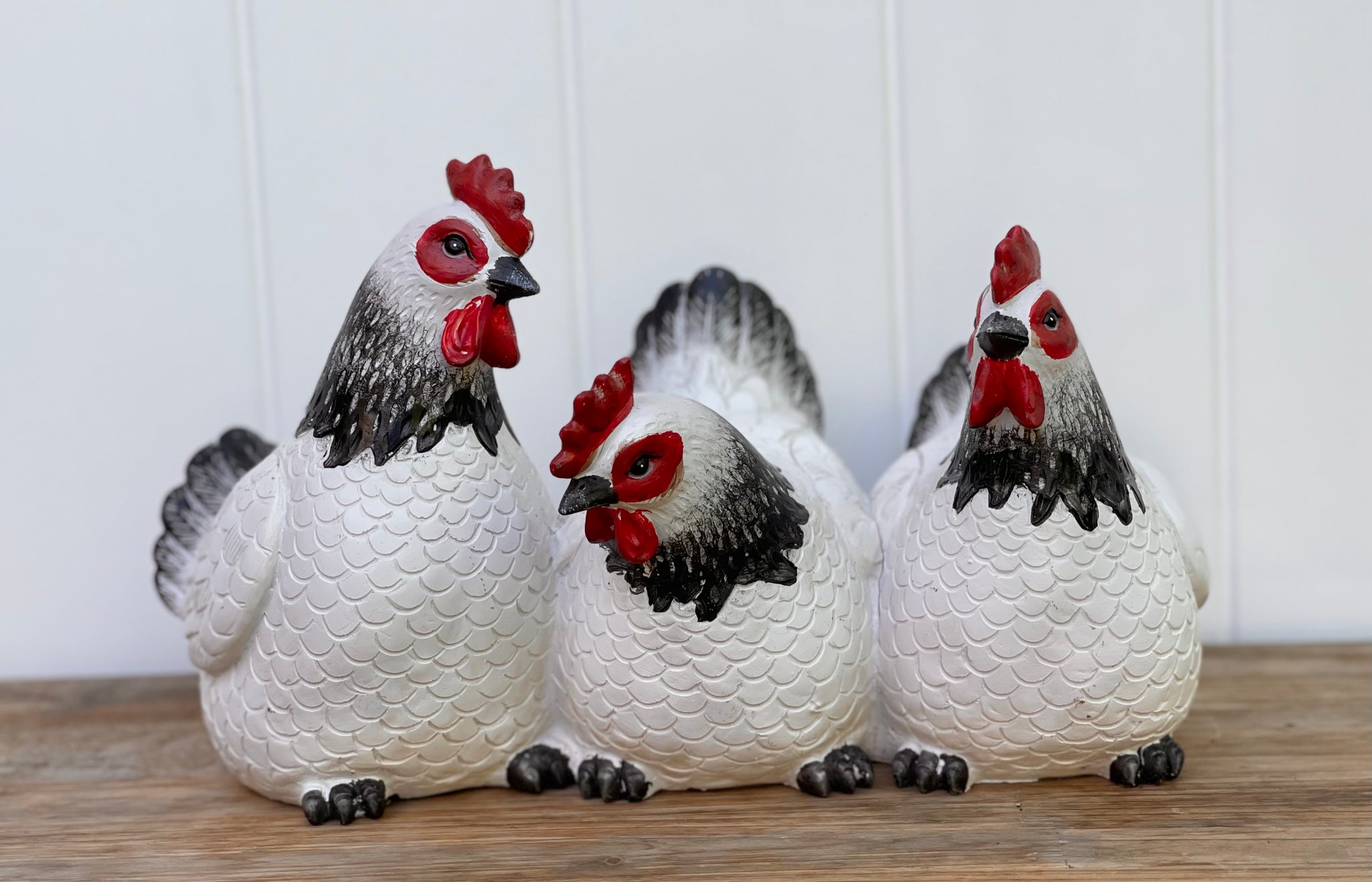Chicken Friends - White/Black
