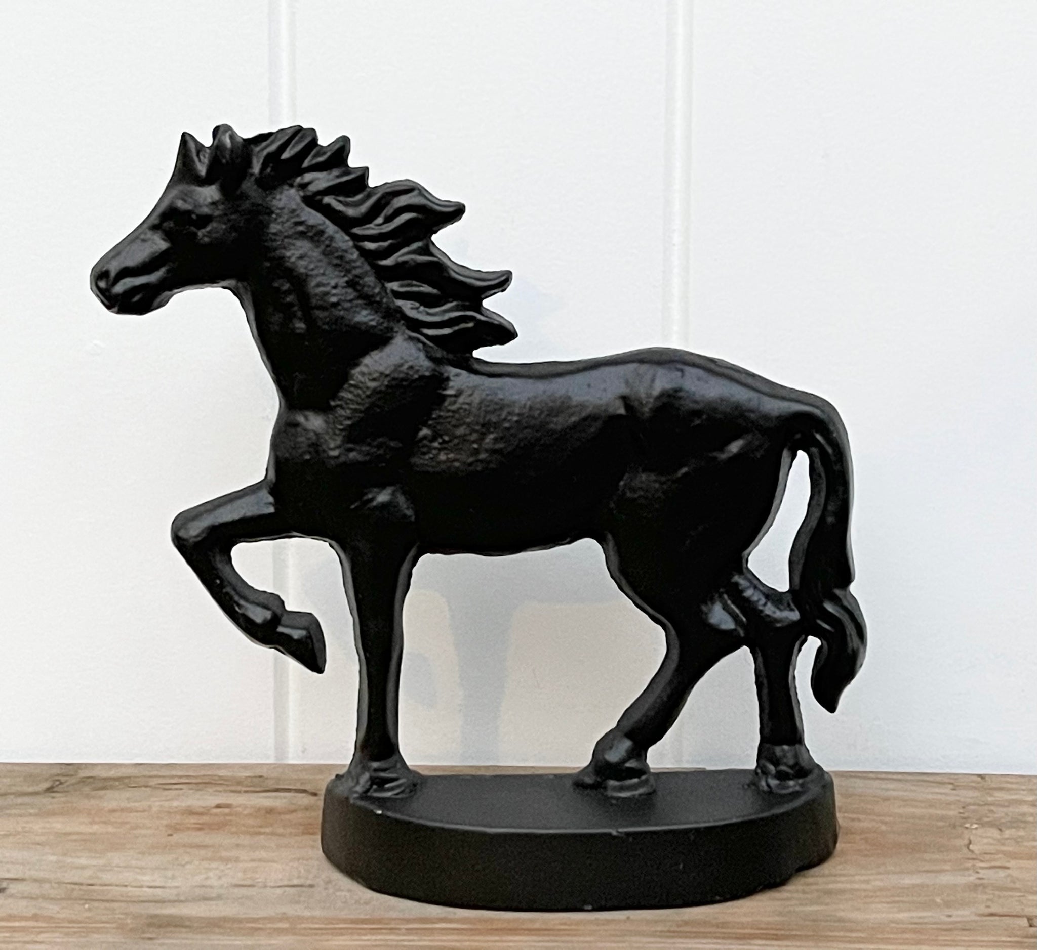 Trotting Horse Metal Door Stopper