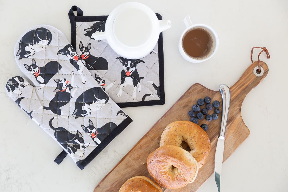 Kelpies Oven Mitt + Pot Holder Set