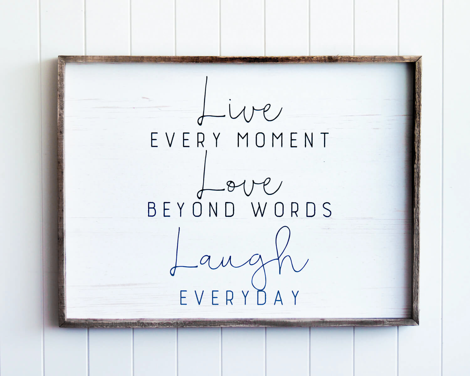 'Live, Love, Laugh' - Wall Art