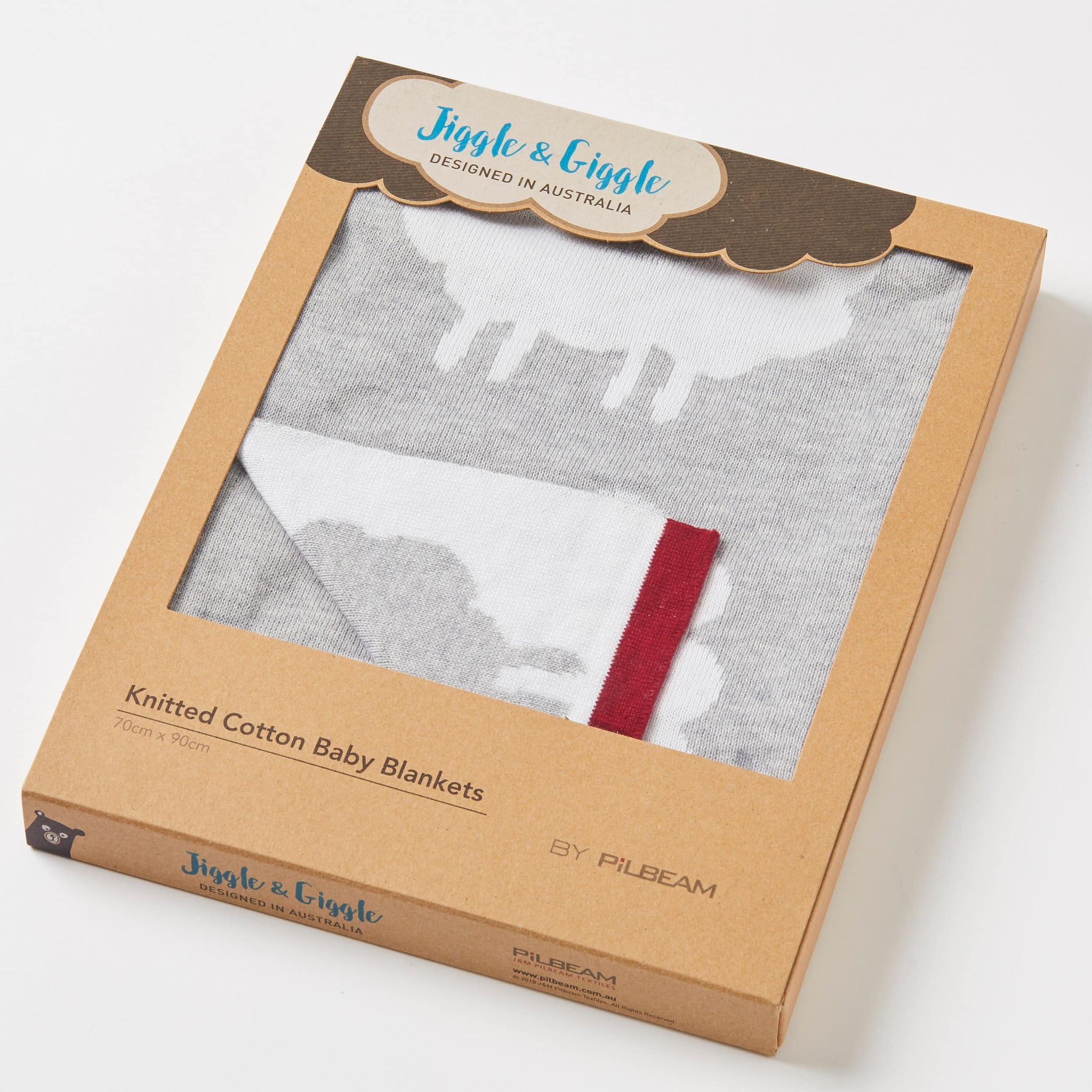 Knitted Sheep Cotton Blanket