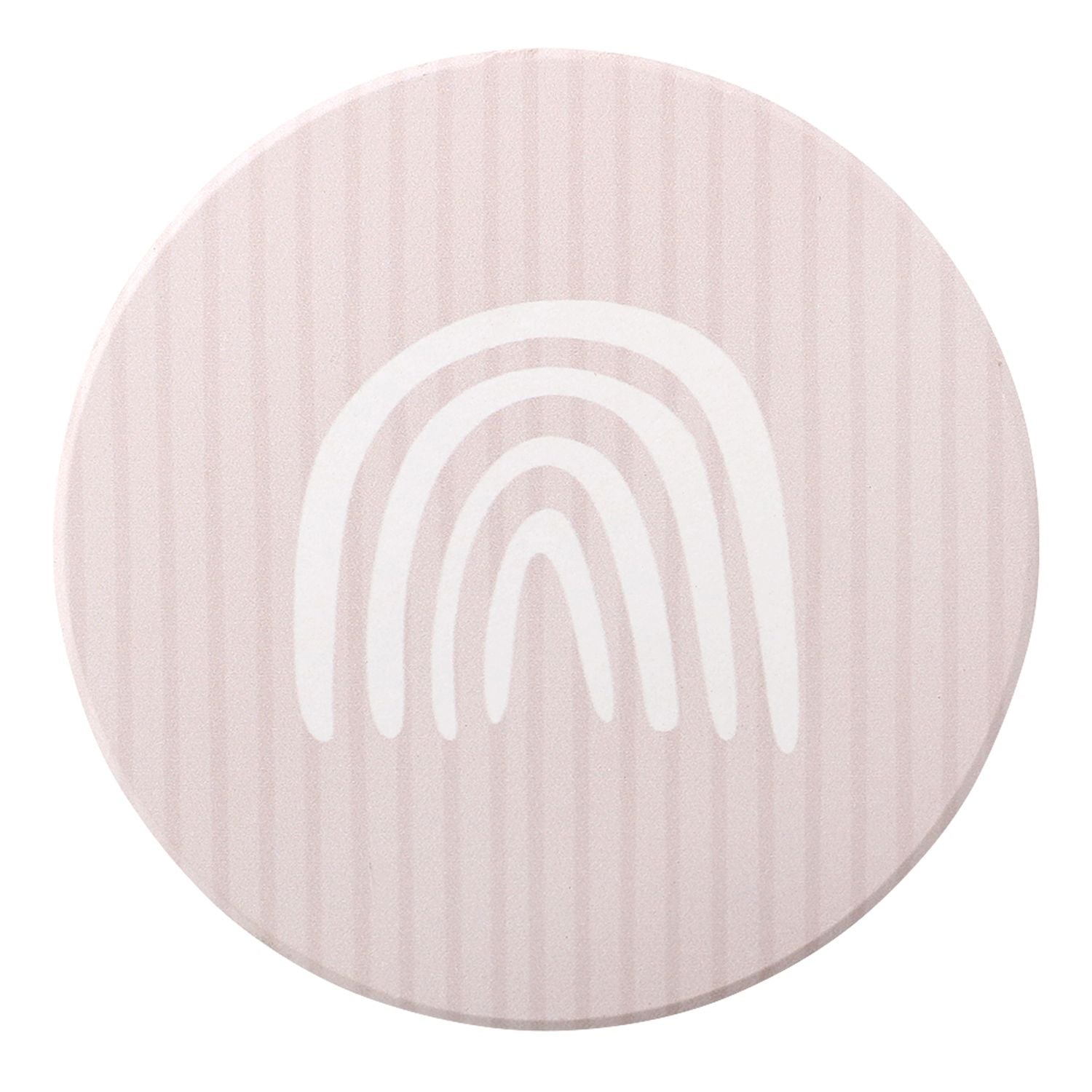 Striped Rainbow Coaster