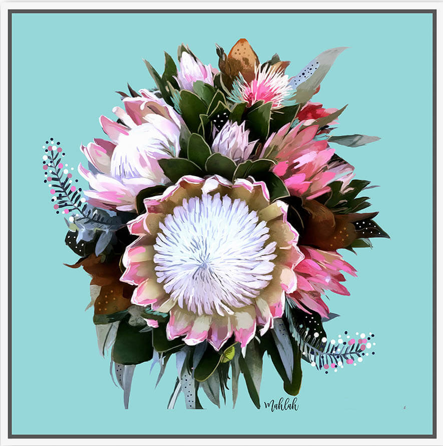 Wildflower Floating Frame