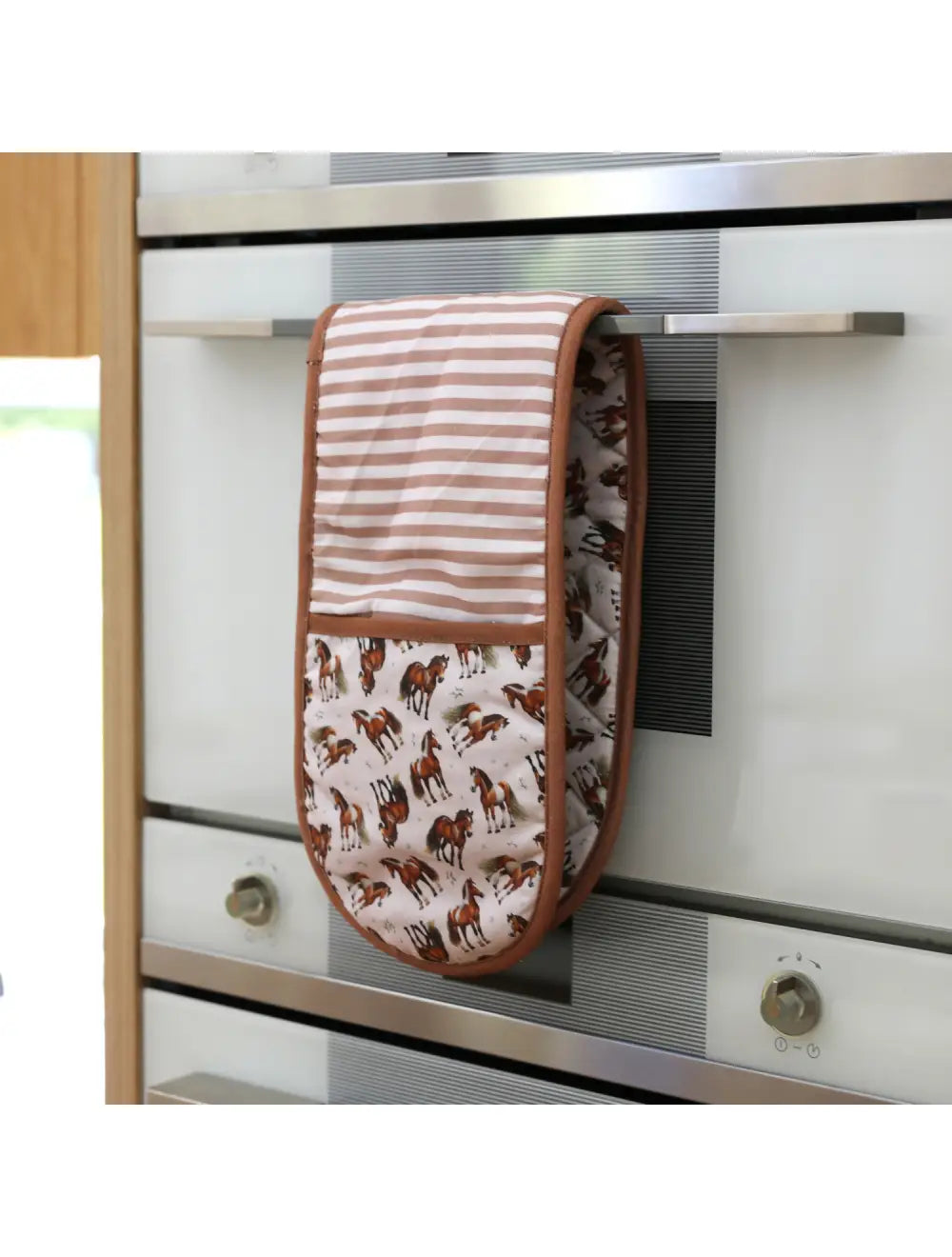 ***PRE-ORDER *** Horse - Double Oven Mitts