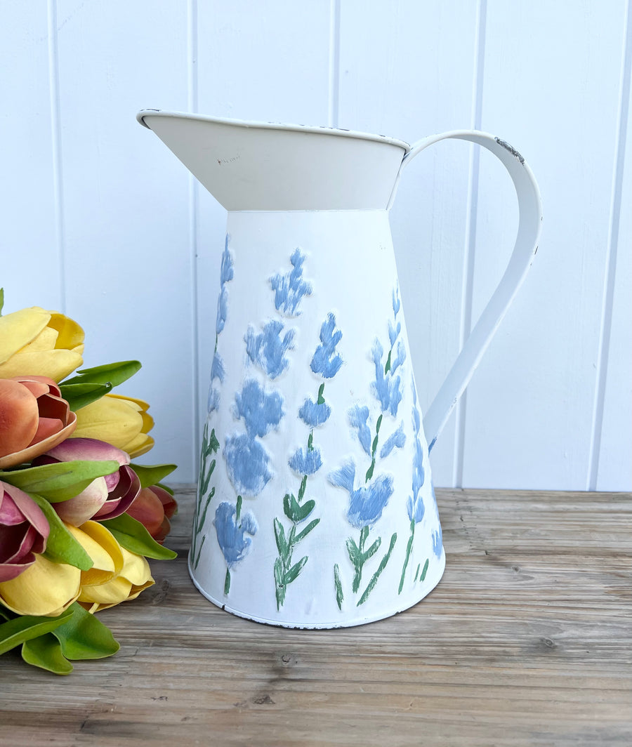 Lavender Fields Metal Jug