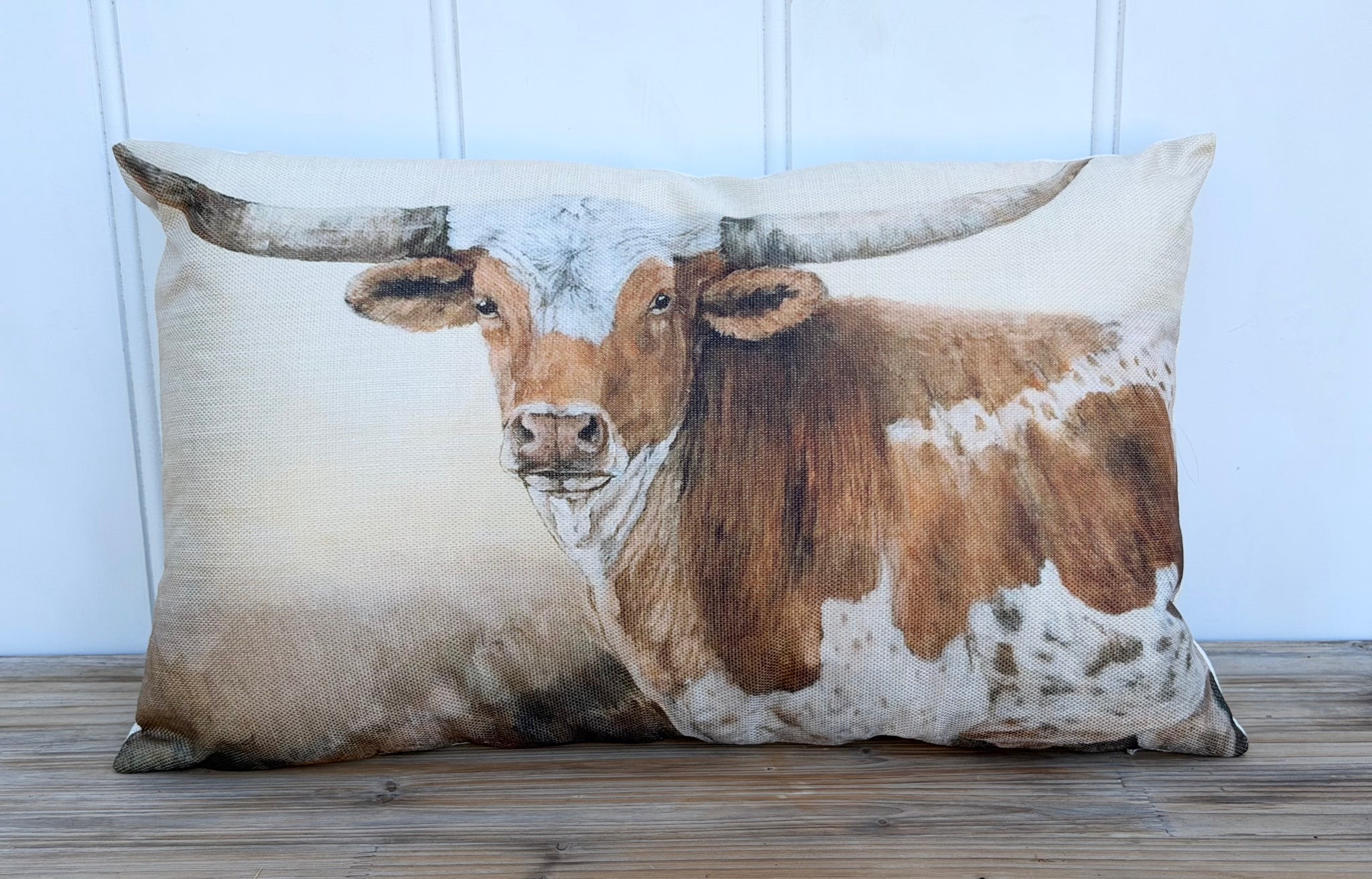 ‘The Longhorn’ Cushion