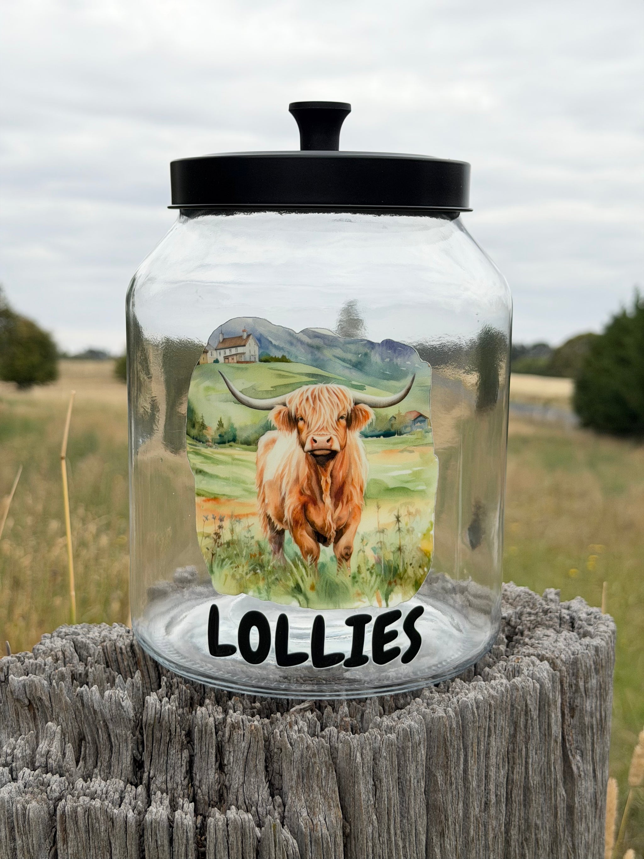 Highland Lollies Jar