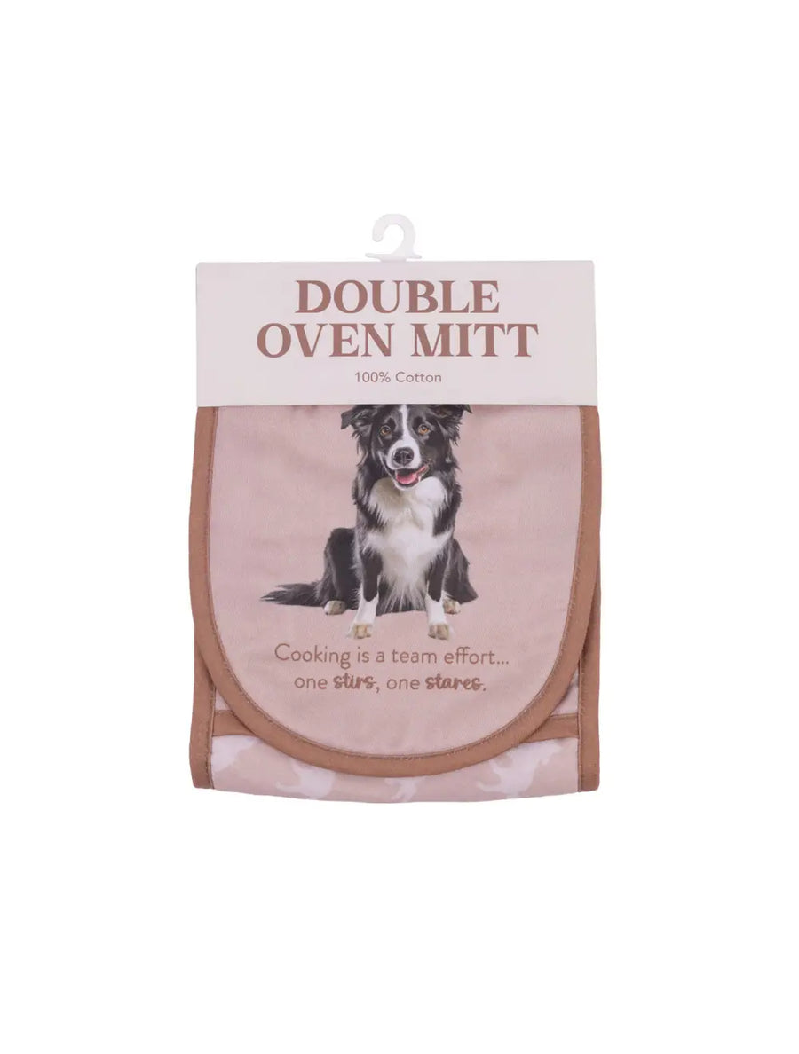 *** PRE-ORDER*** Border Collie - Double Oven Mitts