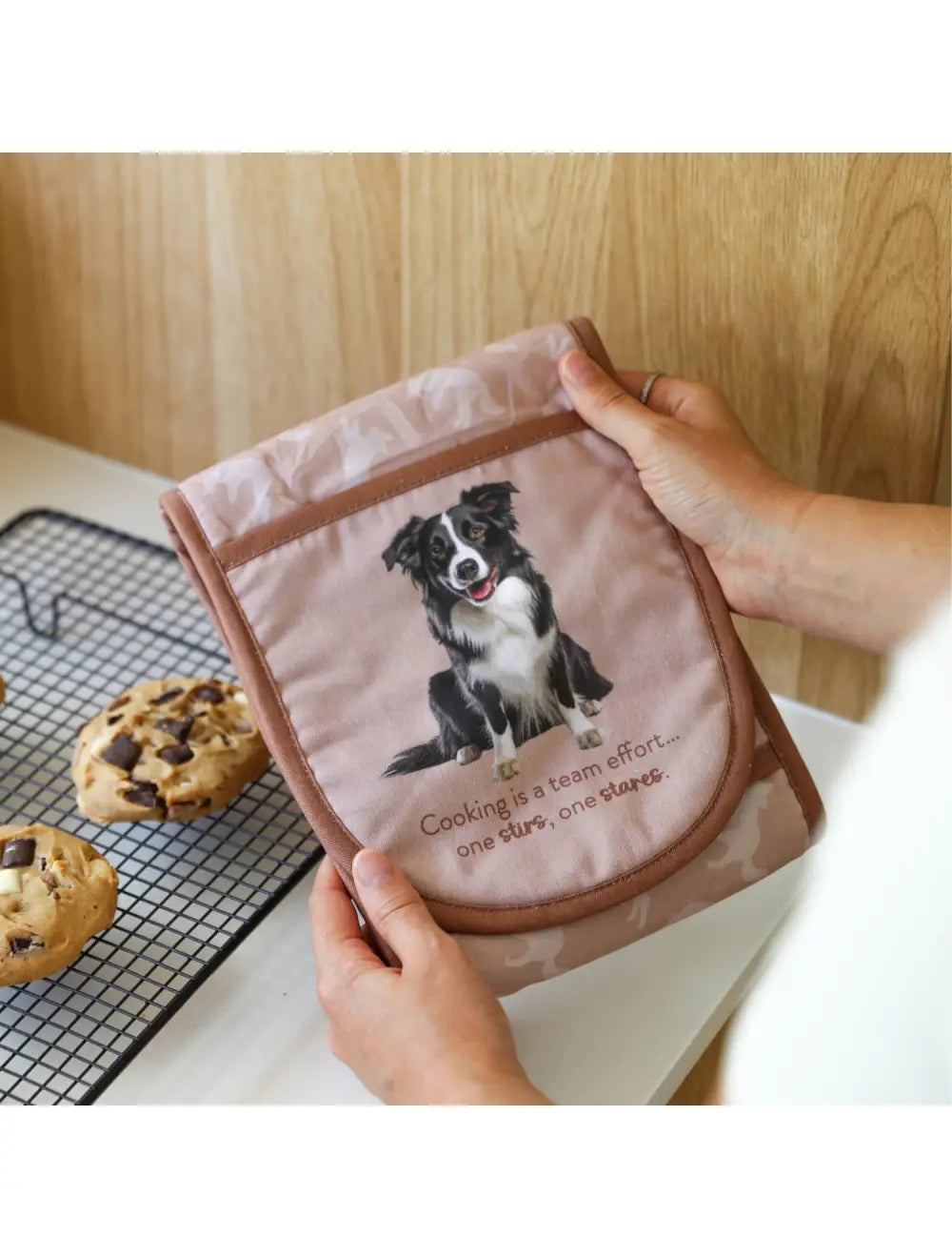 *** PRE-ORDER*** Border Collie - Double Oven Mitts