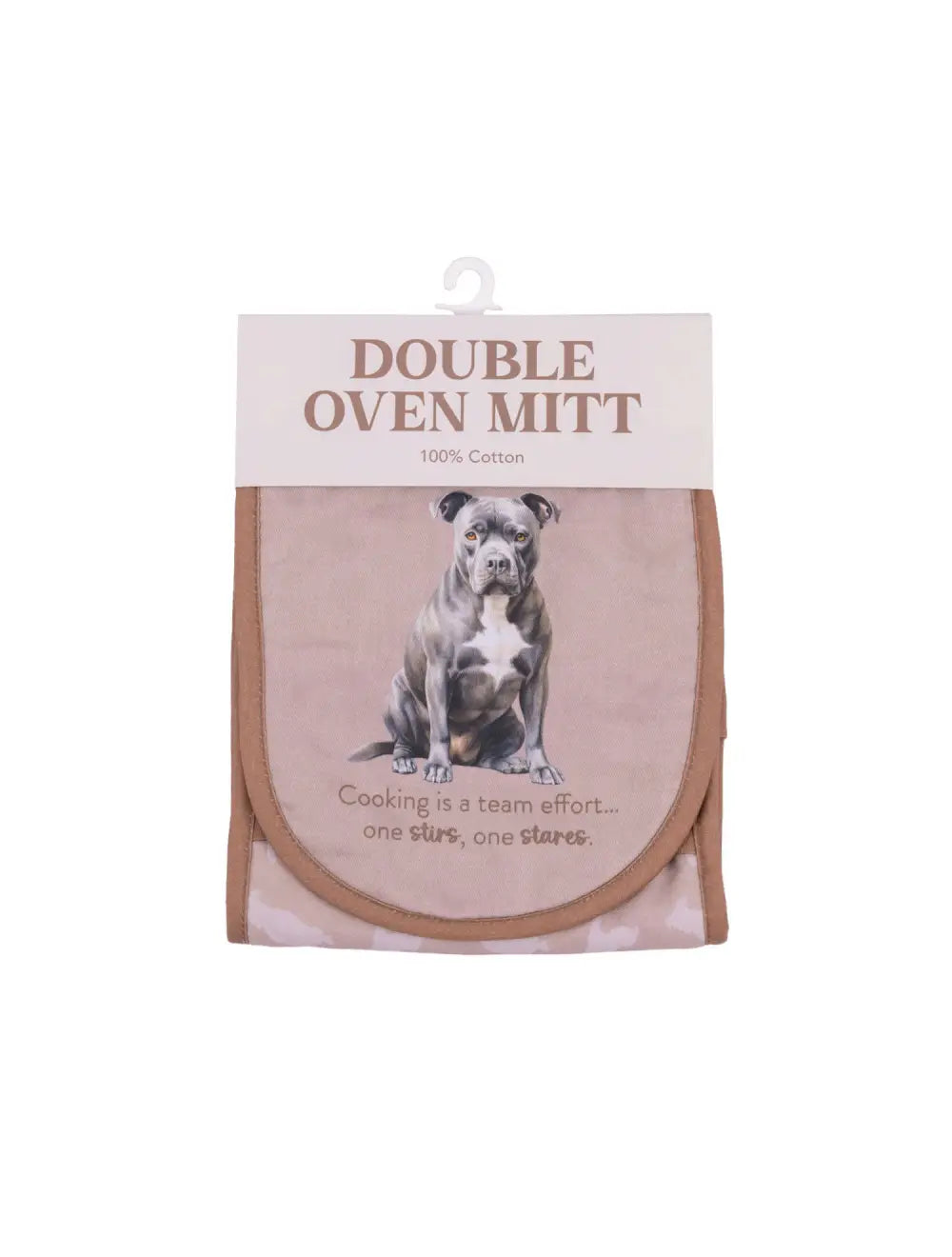***PRE-ORDER*** Staffy- Double Oven Mitts
