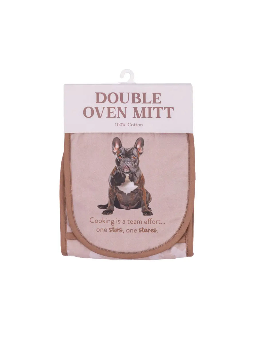 ***PRE-ORDER*** French Bulldog - Double Oven Mitts
