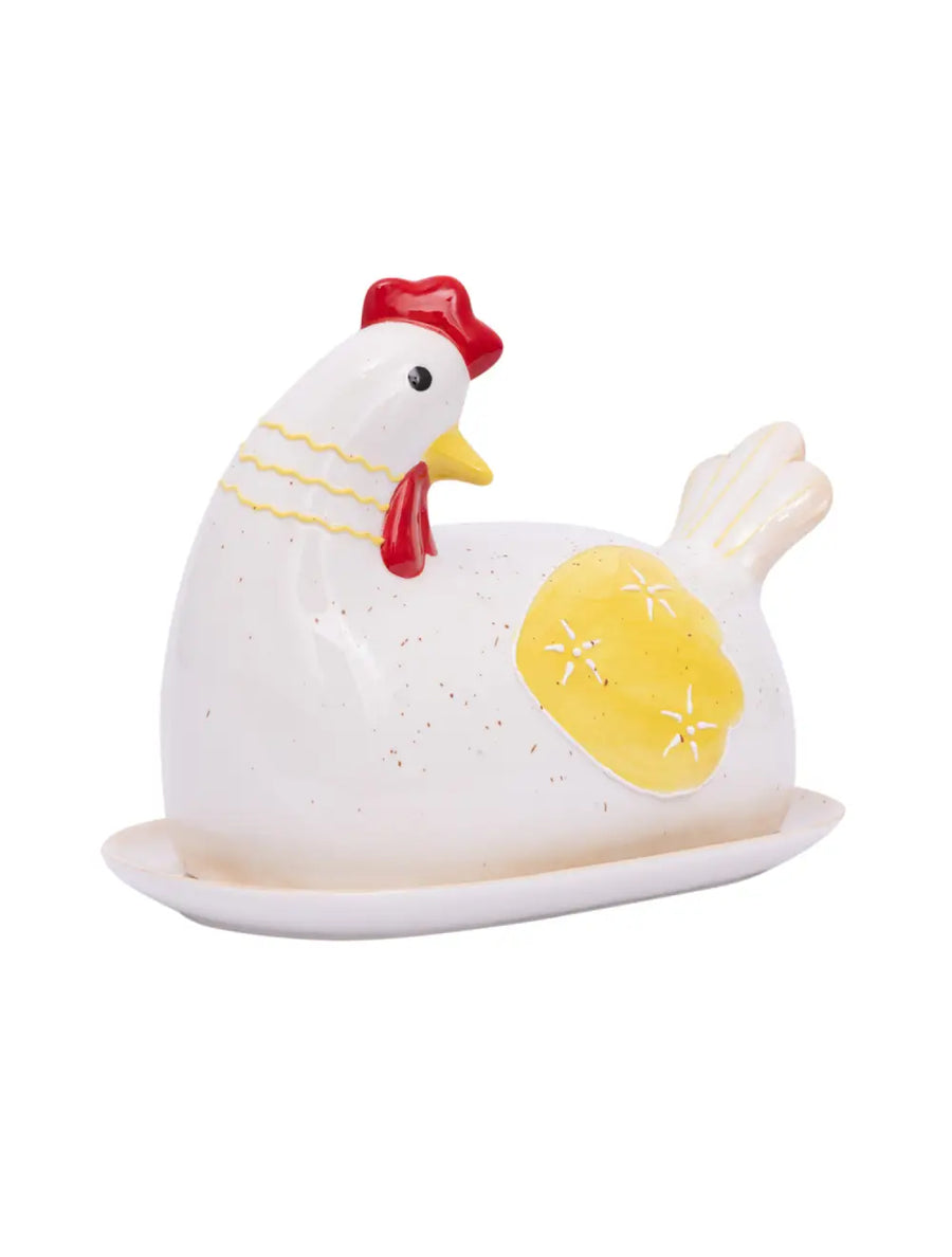 ***PRE-ORDER*** Ceramic Hen Butter Dish