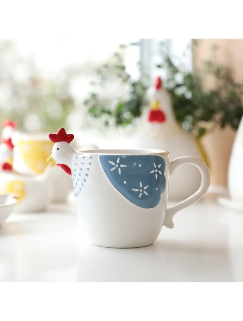 ***PRE-ORDER*** Ceramic Hen Mug - Blue