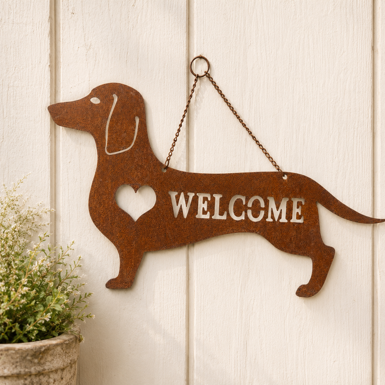 Welcome - Dog Sign