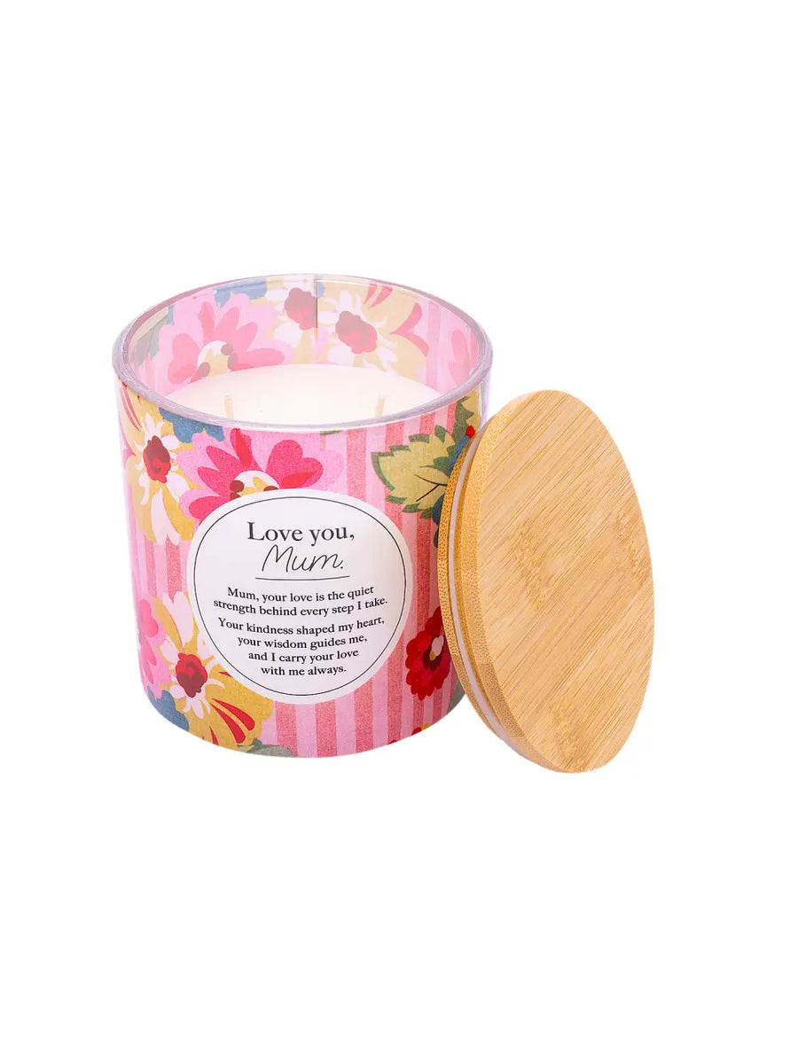 ‘Love You Mum’ - Candle