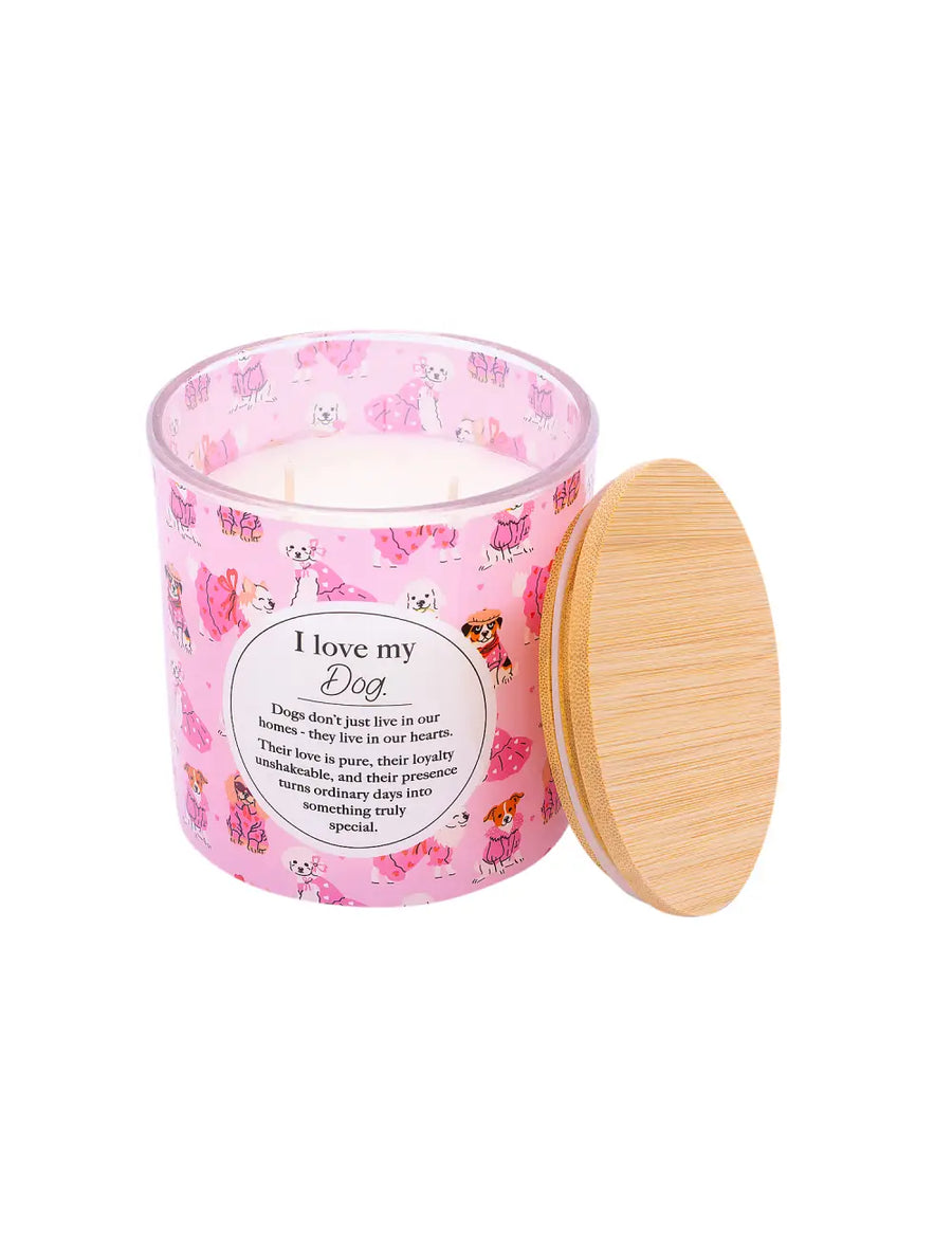 ‘Love My Dog’ - Candle