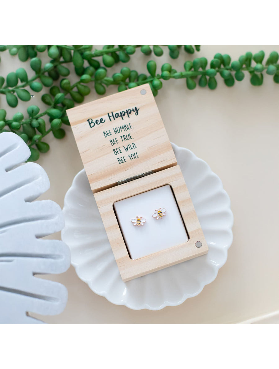 Bee Happy - Bee Earrings