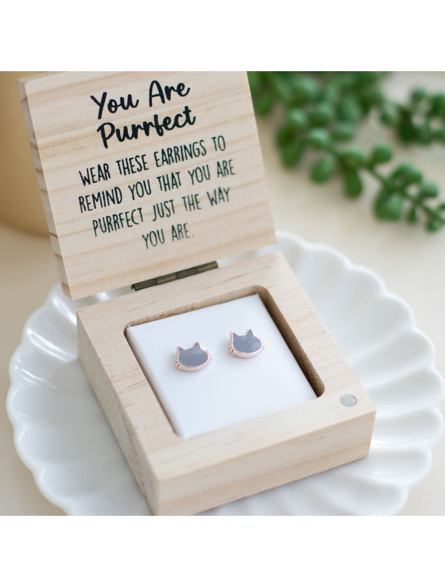 Purrfect - Cat Earrings