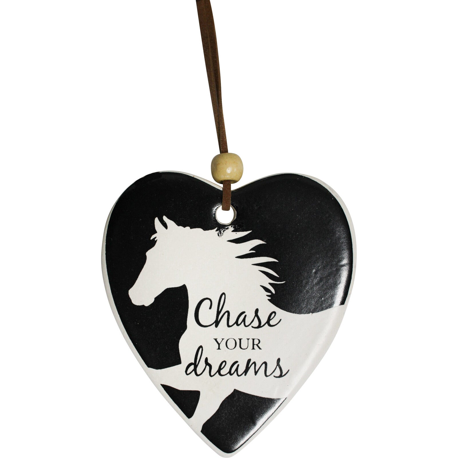 'Chase Your Dreams' Ceramic Heart
