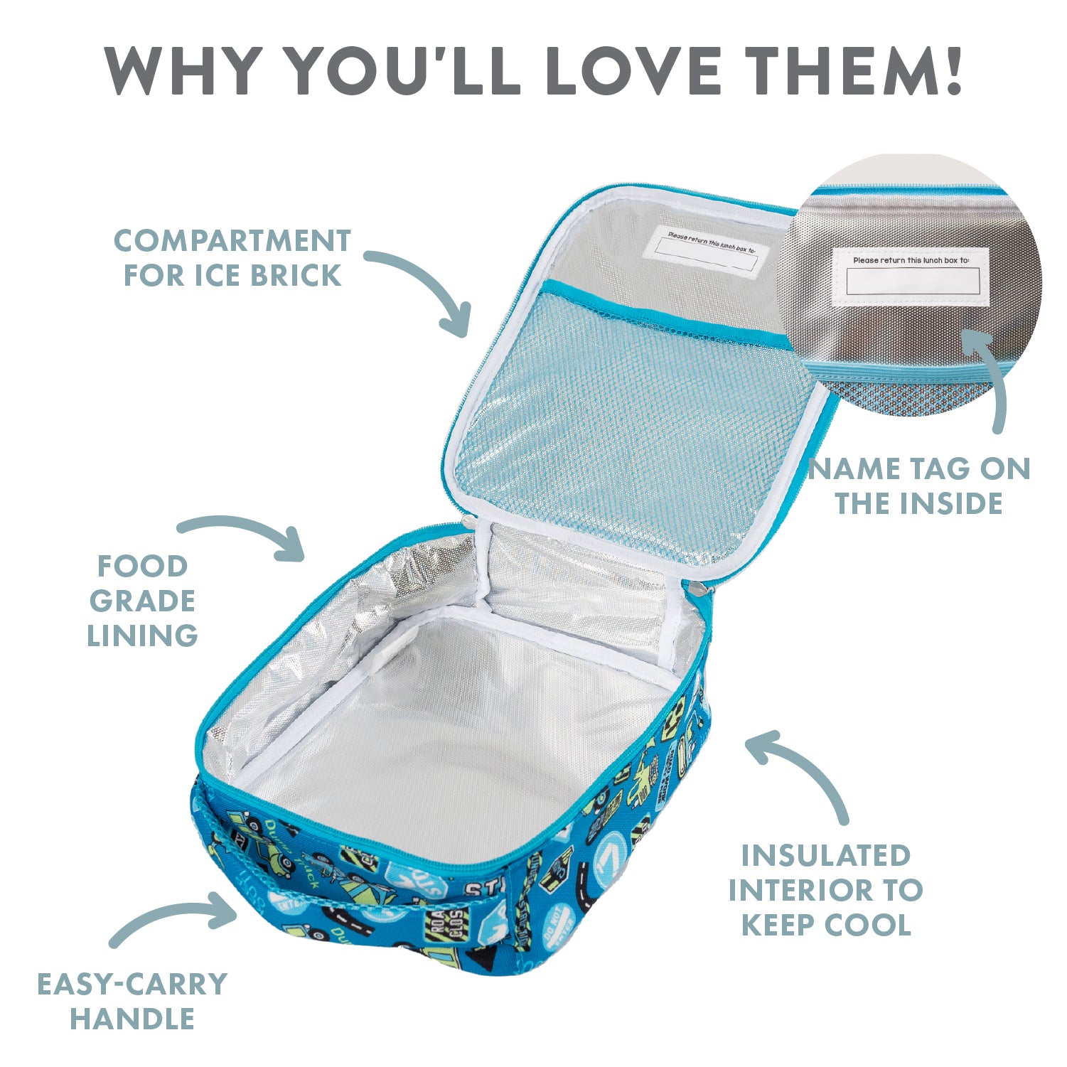 Construction Insulated Lunch Box