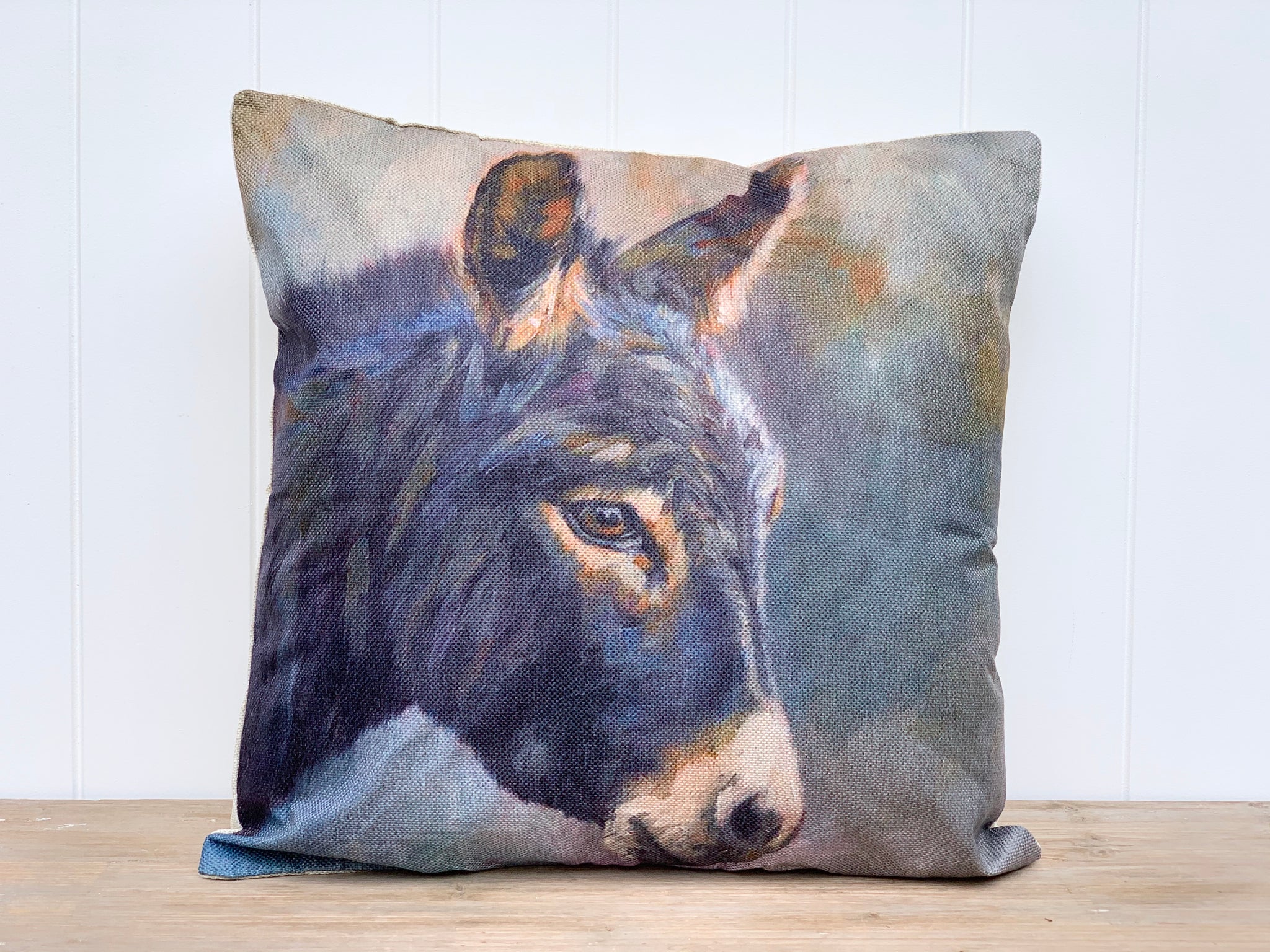'Lone Donkey' Cushion