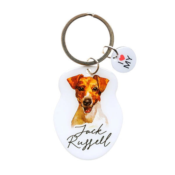 Jack Russell Key ring - Eclectic Equine & Country