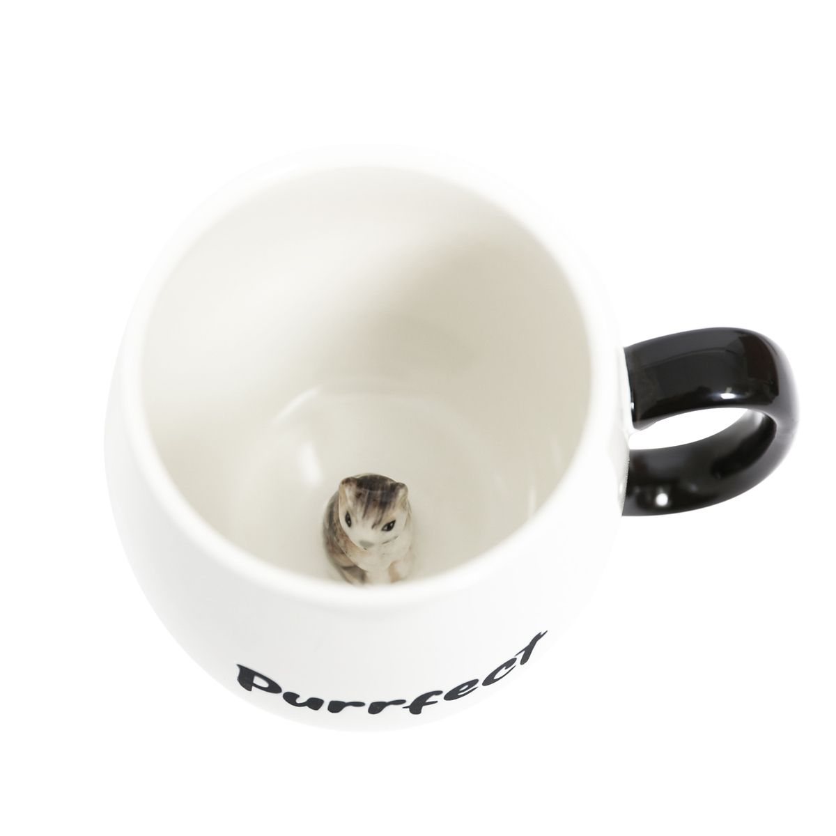 'Purrfect' Peekaboo Mug