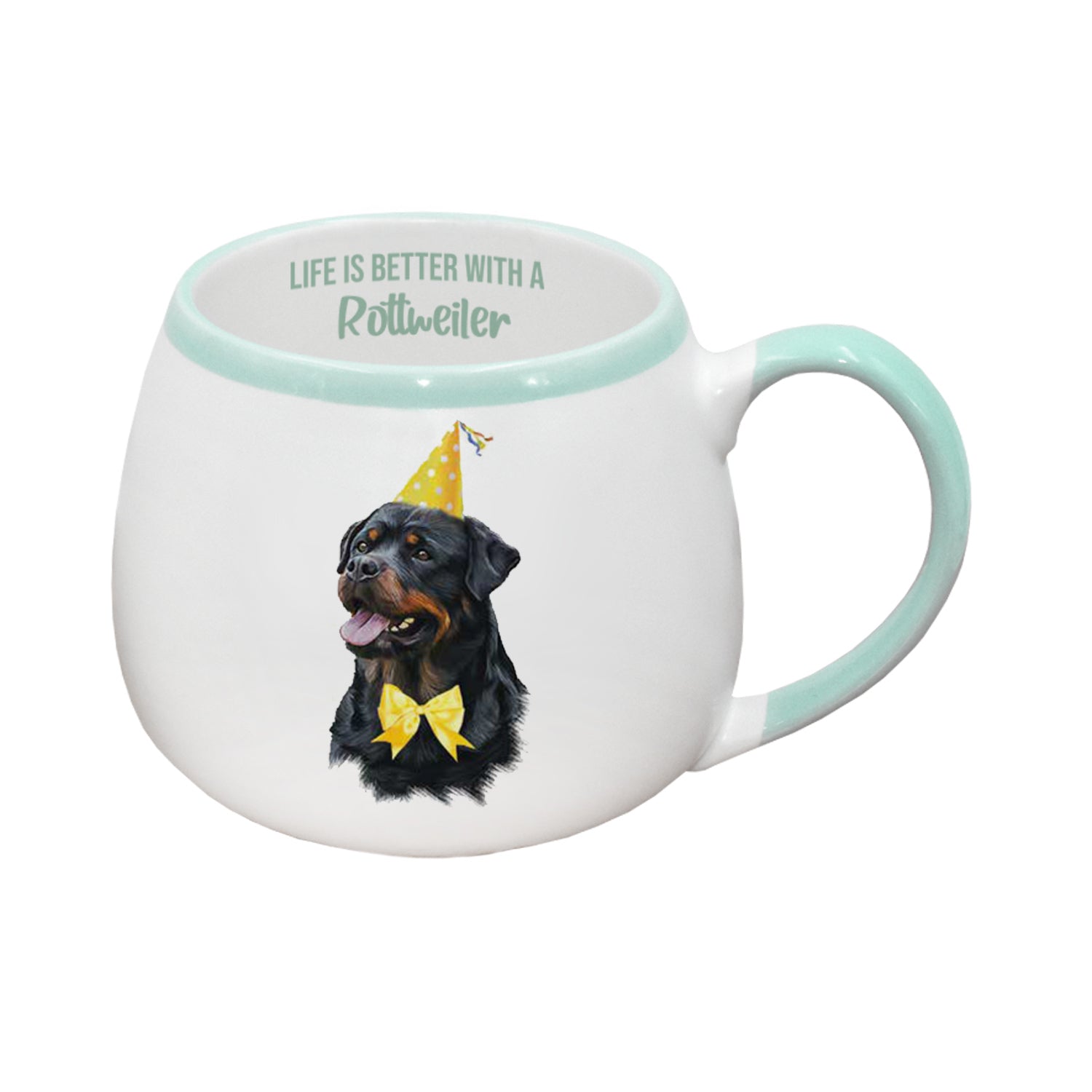 Painted Pets Rottweiler Mug