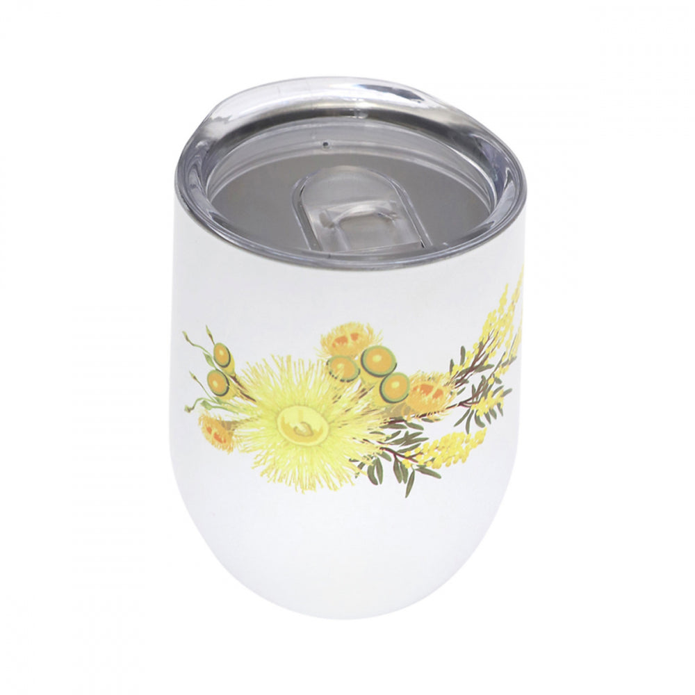 Sip Insulated Tumbler - Yellow Natives