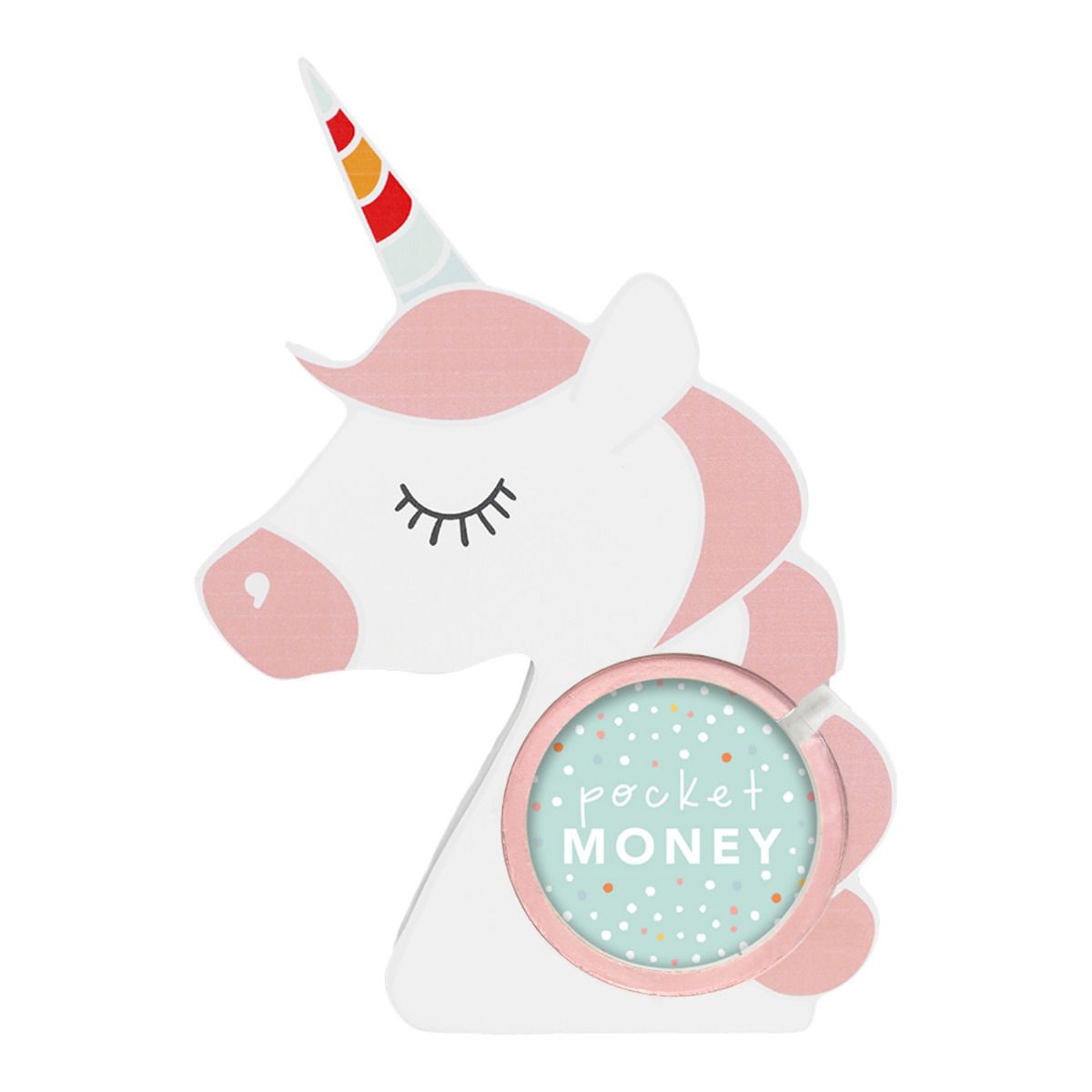 Colourful Unicorn Money Box